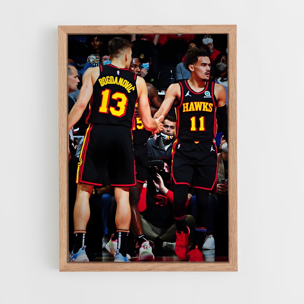 Poster Vers les Playoffs – affiche Basketball (vue 4)